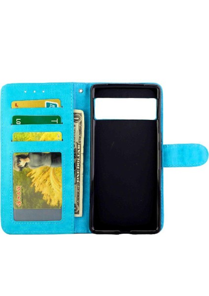 Google Piksel 7 Pro Darbeye Kickstand Pu Deri Manyetik Için Flip Case (Yurt Dışından) fırsatları