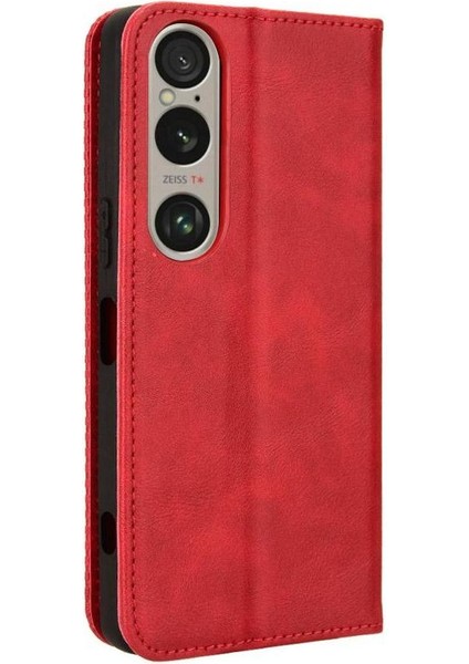 Sony Xperia 1 Ⅵ Manyetik Kapatma Pu Deri Cüzdan Için Kılıf (Yurt Dışından) fırsatları
