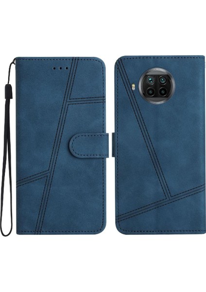 Xiaomi 10T Lite Bilek Kayışı Için Flip Case Kart Yuvaları Tutucu Manyetik Tam (Yurt Dışından)