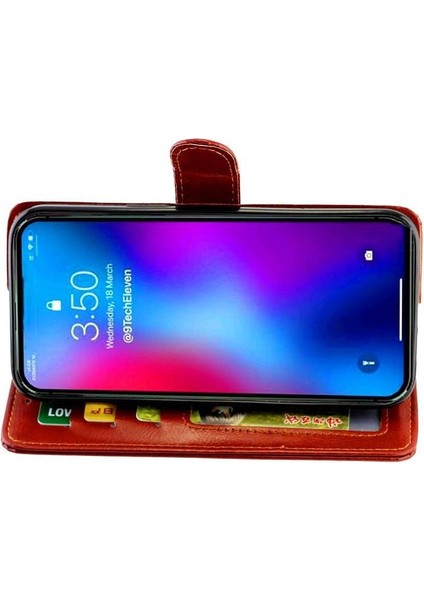 IPhone 12 Için Flip Case Pro Max Darbeye Pu Deri Manyetik Kapatma (Yurt Dışından) modelleri