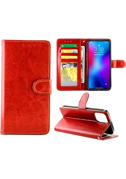 IPhone 12 Için Flip Case Pro Max Darbeye Pu Deri Manyetik Kapatma (Yurt Dışından) fırsatları