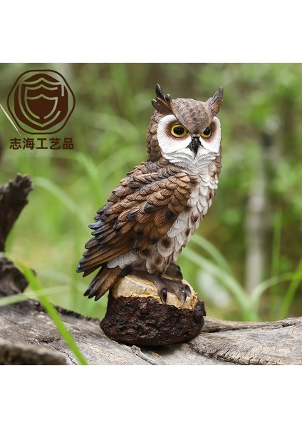 Bahçe Açık Kuş Baykuş Süsleri Dekoratif Reçine El Sanatları (Yurt Dışından) fiyatları