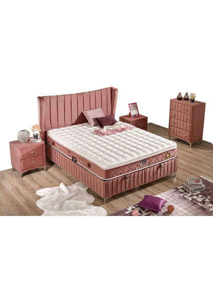 Aırfresh Yatak Çift Kişilik 140X190 cm (Baza ve Başlık Fiyata Dahil Değildir)