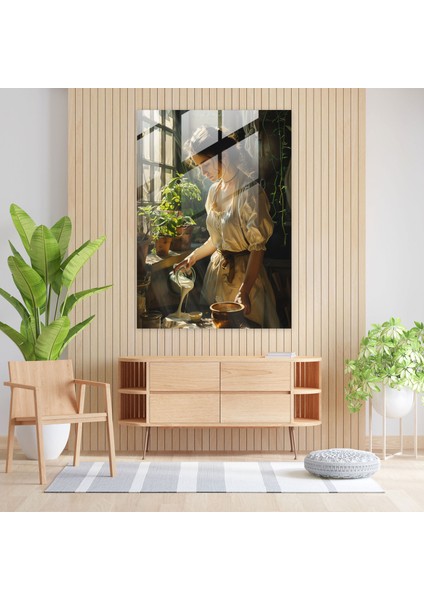 Cam Duvar Sanatı Teması 30X45 cm modelleri