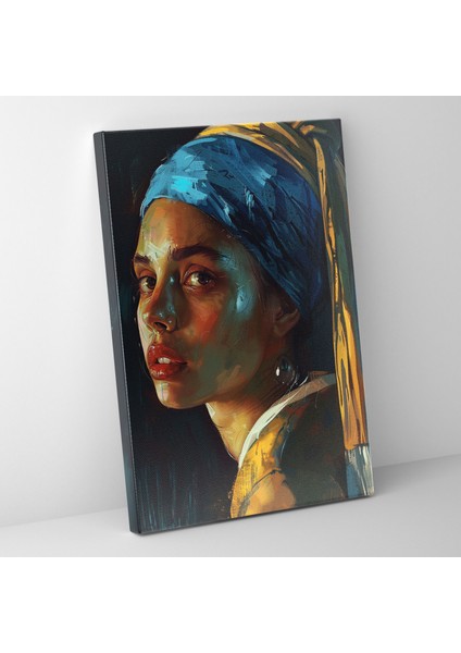 Johannes Vermeer Canvas Print 30X50 cm