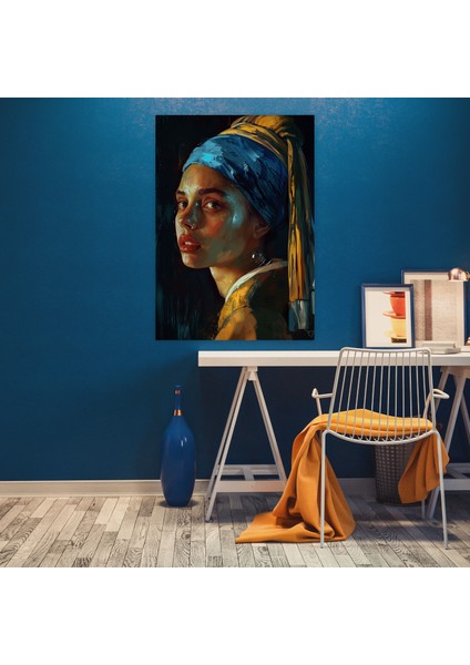 Johannes Vermeer Canvas Print 30X50 cm