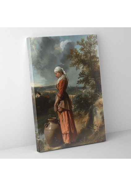 Johannes Vermeer Canvas Print 30X50 cm