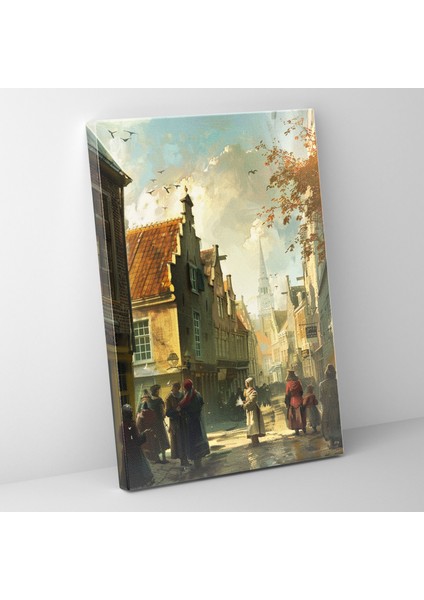 Johannes Vermeer Canvas Print 30X50 cm