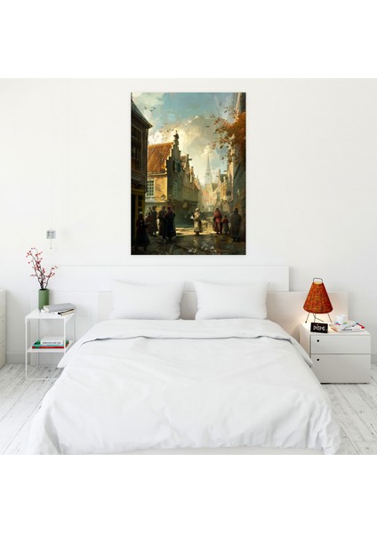 Johannes Vermeer Canvas Print 30X50 cm