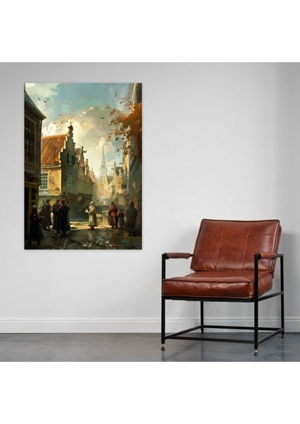 Johannes Vermeer Canvas Print 30X50 cm