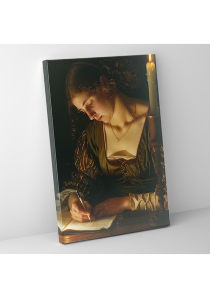 Johannes Vermeer Duvar Dekorasyonu Canvas Print 30X50 cm