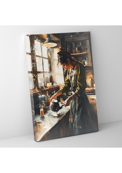 Johannes Vermeer Duvar Dekorasyonu 30X50 cm