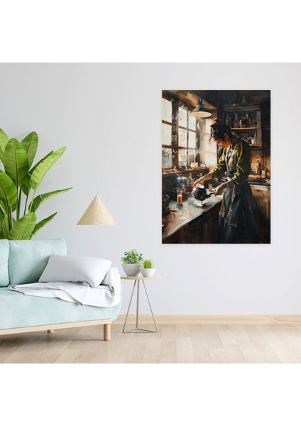 Johannes Vermeer Duvar Dekorasyonu 30X50 cm fiyatları