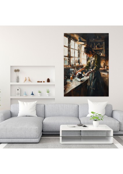 Johannes Vermeer Duvar Dekorasyonu 30X50 cm modelleri