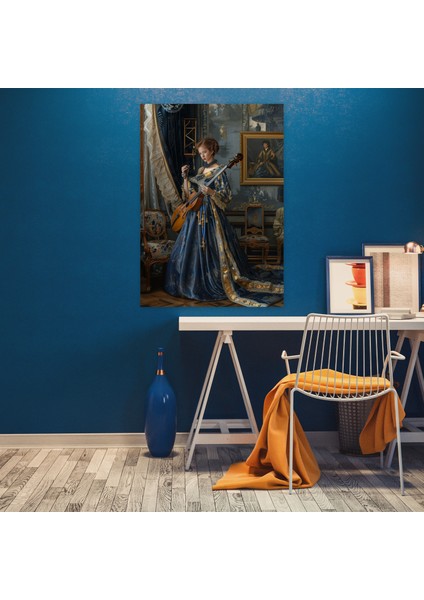 Johannes Vermeer Wall Art 30X50 cm