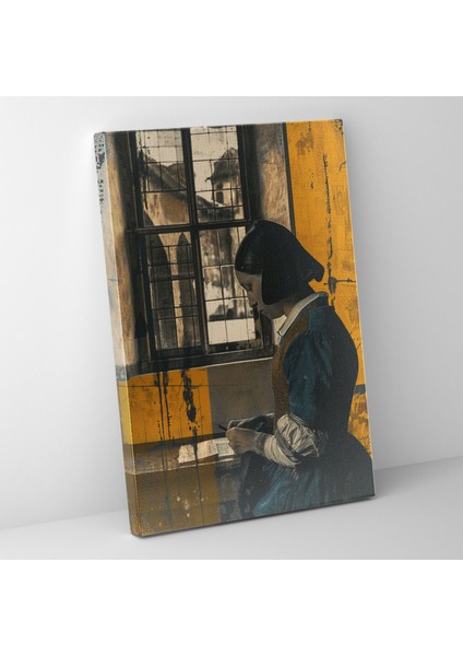 Johannes Vermeer Woman Reading A Letter Wall Art 30X50 cm