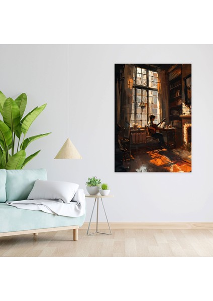 Johannes Vermeer Canvas Print 30X50 cm