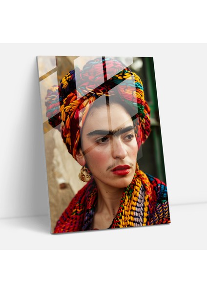 Frida Kahlo Style Duvar Dekorasyonu - Frida Kahlo Eserleri 30X45 cm