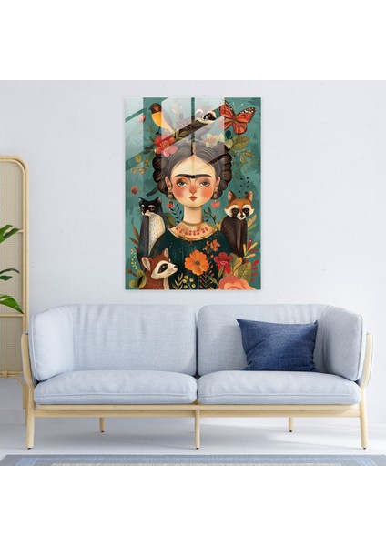Frida Kahlo Style Modern Sanat - Frida Kahlo Eserleri 30X45 cm fiyatları