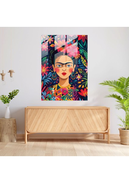 Frida Kahlo Style Duvar Dekorasyonu - Frida Kahlo Eserleri 30X45 cm
