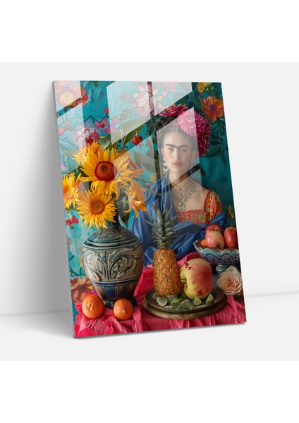 Frida Kahlo Style Ev Dekorasyonu - Frida Kahlo Eserleri 30X45 cm