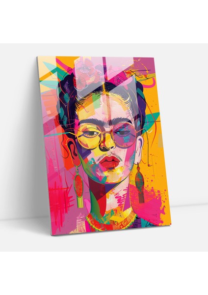 Frida Kahlo Style Duvar Dekorasyonu - Frida Kahlo Eserleri 30X45 cm