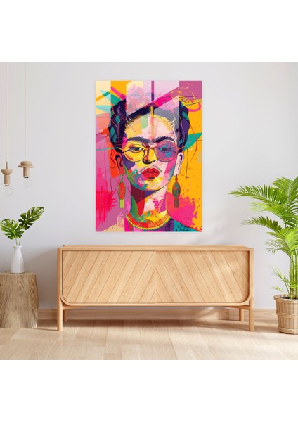 Frida Kahlo Style Duvar Dekorasyonu - Frida Kahlo Eserleri 30X45 cm