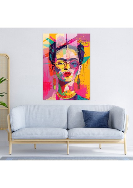 Frida Kahlo Style Duvar Dekorasyonu - Frida Kahlo Eserleri 30X45 cm