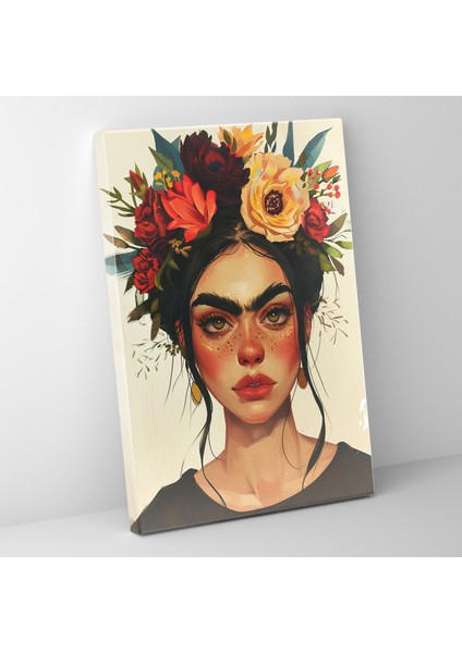 Frida Kahlo Style Duvar Dekorasyonu - Frida Kahlo 30X50 cm