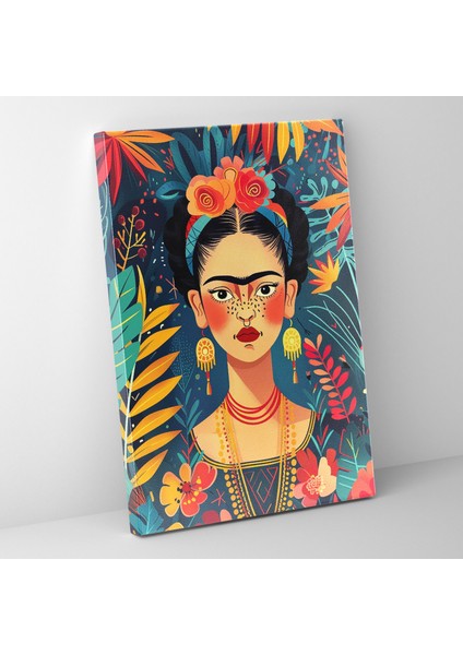 Frida Kahlo Style Wall Art - Frida Kahlo 30X50 cm