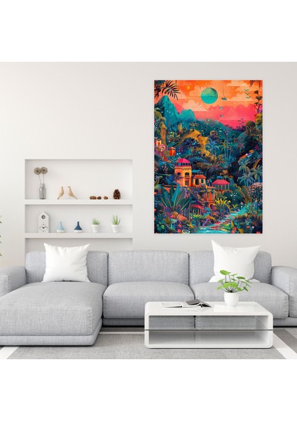 Dreamlike Frida Kahlo Style Canvas Print - Frida Kahlo 30X50 cm fiyatları