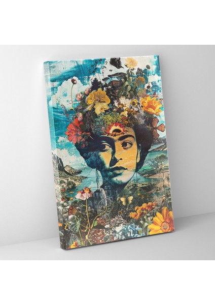 Frida Kahlo Style Surrealist Wall Art - Frida Kahlo 30X50 cm