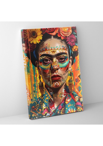 Frida Kahlo Style Wall Art - Frida Kahlo 30X50 cm