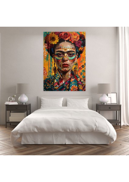 Frida Kahlo Style Wall Art - Frida Kahlo 30X50 cm modelleri