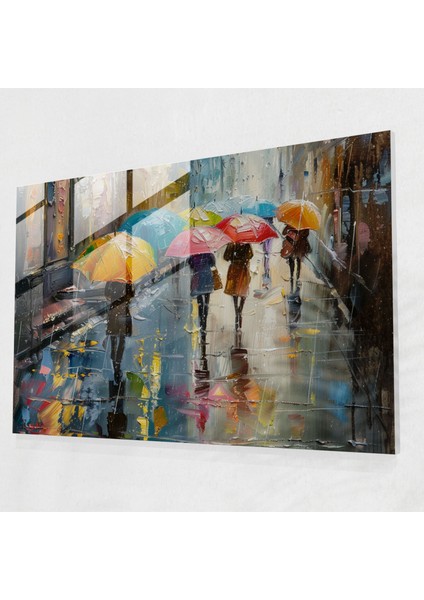 Leonid Afremov Home Dekorasyon Cam Baskı - Leonid Afremov 45X30 cm