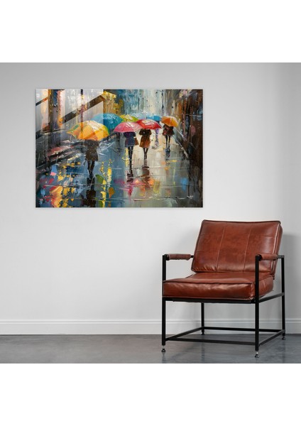 Leonid Afremov Home Dekorasyon Cam Baskı - Leonid Afremov 45X30 cm fiyatları