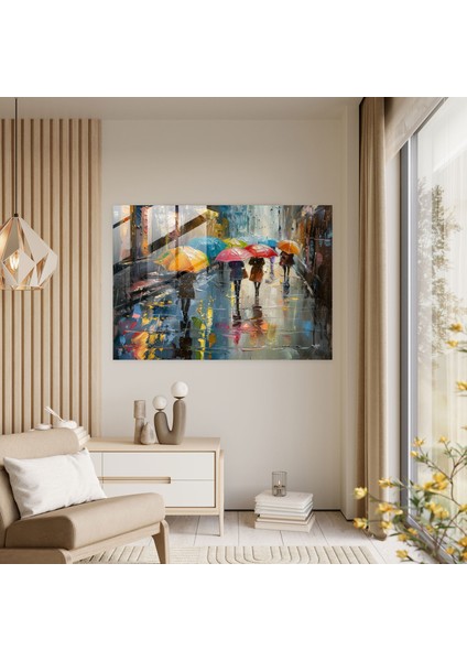 Leonid Afremov Home Dekorasyon Cam Baskı - Leonid Afremov 45X30 cm modelleri