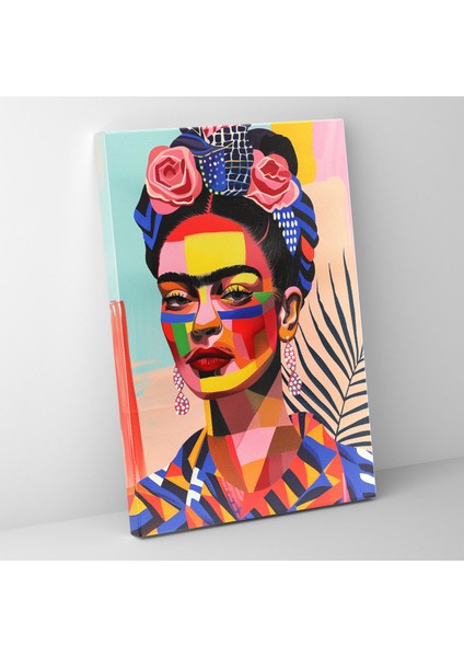 Frida Kahlo Style Duvar Dekorasyonu - Frida Kahlo 30X50 cm