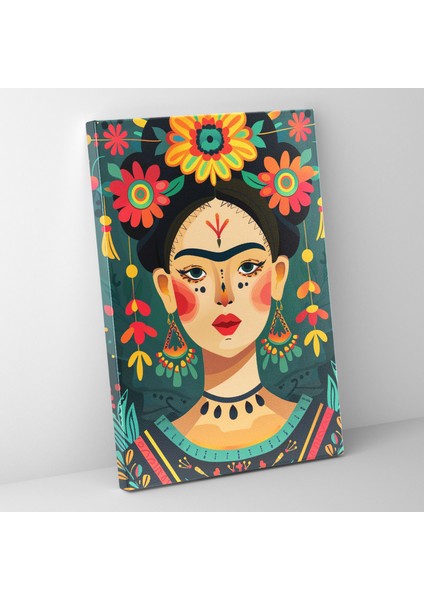Frida Kahlo Style Duvar Dekorasyonu - Frida Kahlo 30X50 cm