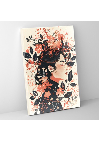 Frida Kahlo Style Wall Art - Frida Kahlo 30X50 cm