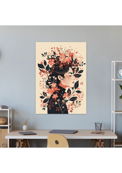 Frida Kahlo Style Wall Art - Frida Kahlo 30X50 cm modelleri