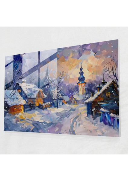 Leonid Afremov Cam Sanatı Modern Sanat - Leonid Afremov, Cam Duvar Sanatı, Cam Baskı, Cam Sanatı, 45X30