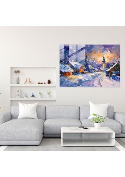 Leonid Afremov Cam Sanatı Modern Sanat - Leonid Afremov, Cam Duvar Sanatı, Cam Baskı, Cam Sanatı, 45X30 fiyatları