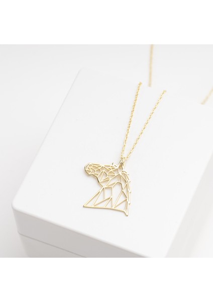 925 Ayar Gümüş At Figürlü Kolye Özel Tasarım modelleri