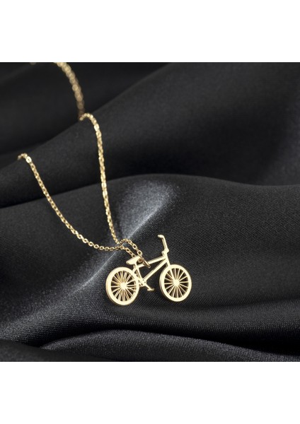 925 Ayar Gümüş Tasarım Bisiklet Kolye Özel Tasarım fiyatları