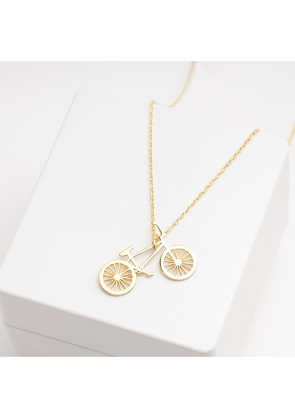 925 Ayar Gümüş Tasarım Bisiklet Kolye Özel Tasarım modelleri