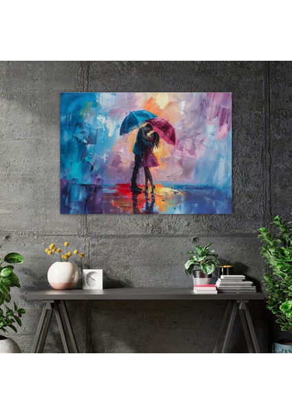 Leonid Afremov Style Canvas Print - Leonid Afremov 50X30 cm