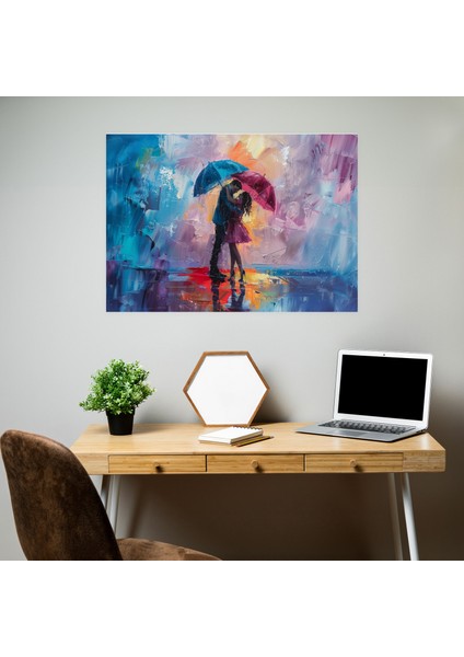 Leonid Afremov Style Canvas Print - Leonid Afremov 50X30 cm