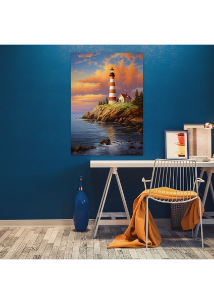 Lighthouse Canvas Print - Lighthouse, Canvas Wall Art, Wall Decoration, Canvas, 30X50