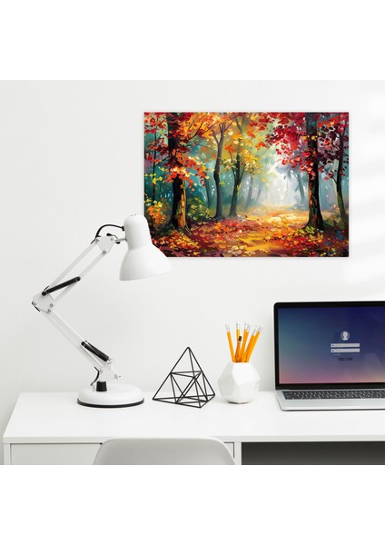 Leonid Afremov Forest Canvas Wall Art - Leonid Afremov 50X30 cm